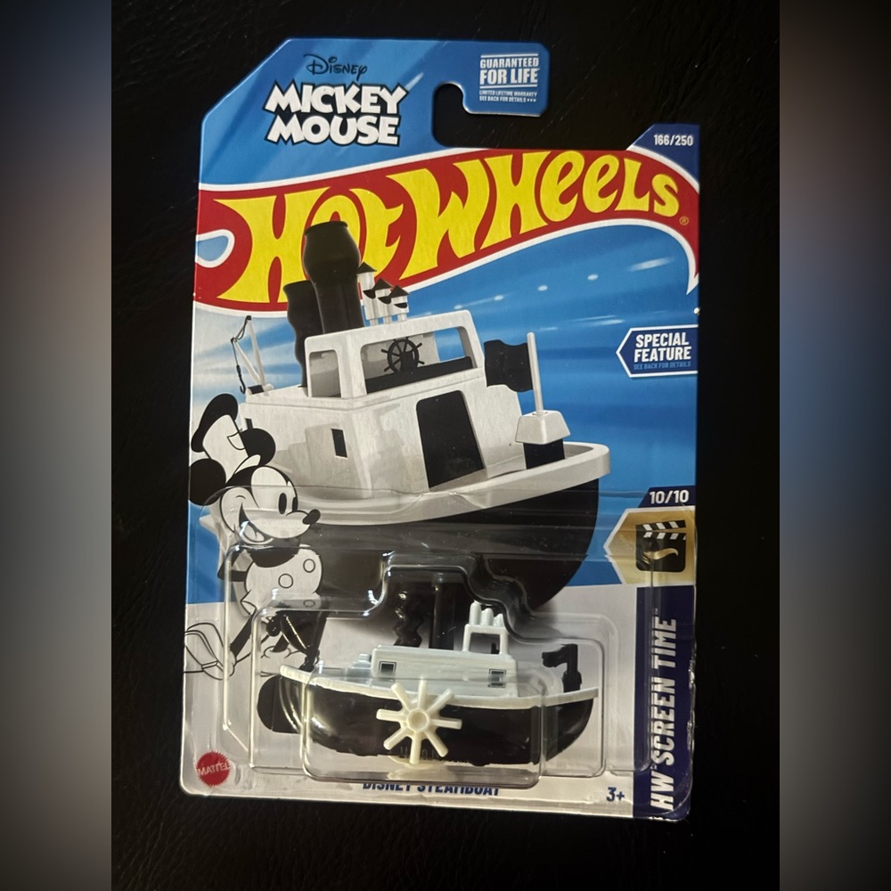 Disney Steamboat Hot Wheels HW Screen Time Mickey Mouse as Steamboat Willie